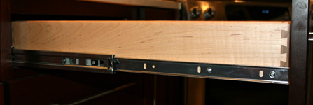 St Louis Kitchen Cabinets - Drawer Glide Hardware