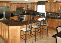 Marble Kitchen Floor Tile - Hand Cut Custom Slate Backsplash - Tile St. Louis - St. Louis Kitchen Tile Marble - Kitchen #3