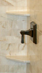 Tile St. Louis - Hand Cut Soap Dish - Bathroom Remodel - St. Louis Bathroom Tile Marble - Specialties #1