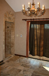 Custom Tile Showers - Tile St. Louis - Bath Remodel Travertine Stone Tile Custom Shower