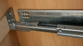 St Louis Kitchen Cabinets - Drawer Glide Hardware