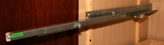 St Louis Kitchen Cabinets - Drawer Glide Hardware